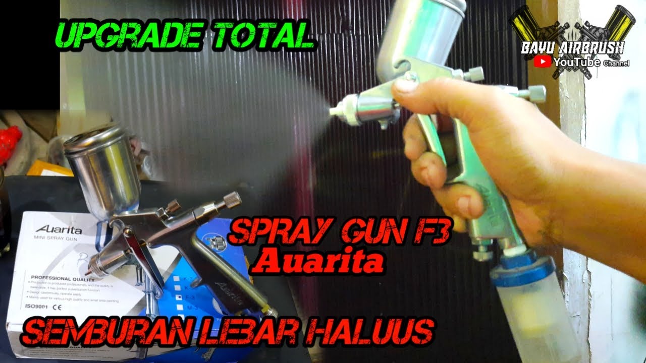 REVIEW SPRAY GUN F3 AUARITA | trending topik 2021