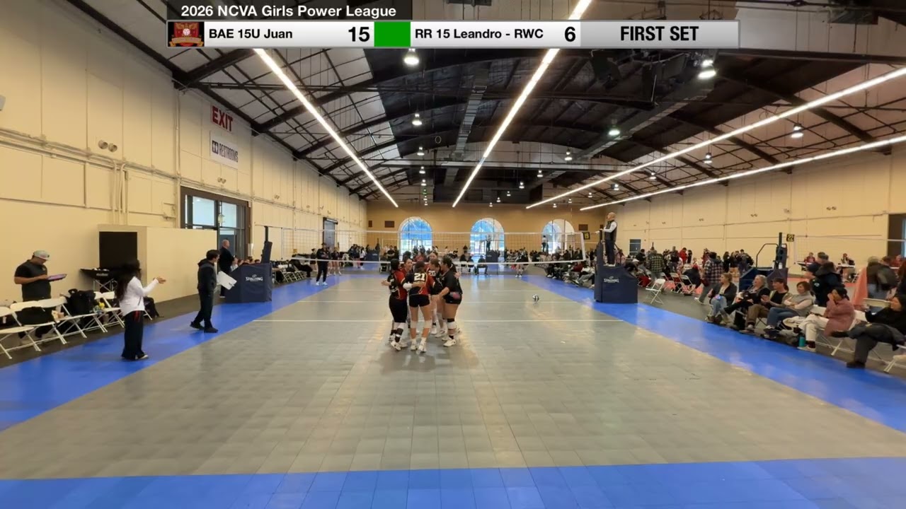 BAE 15U Juan vs RR 15 Leandro - RWC @ SMEC 2/21/26