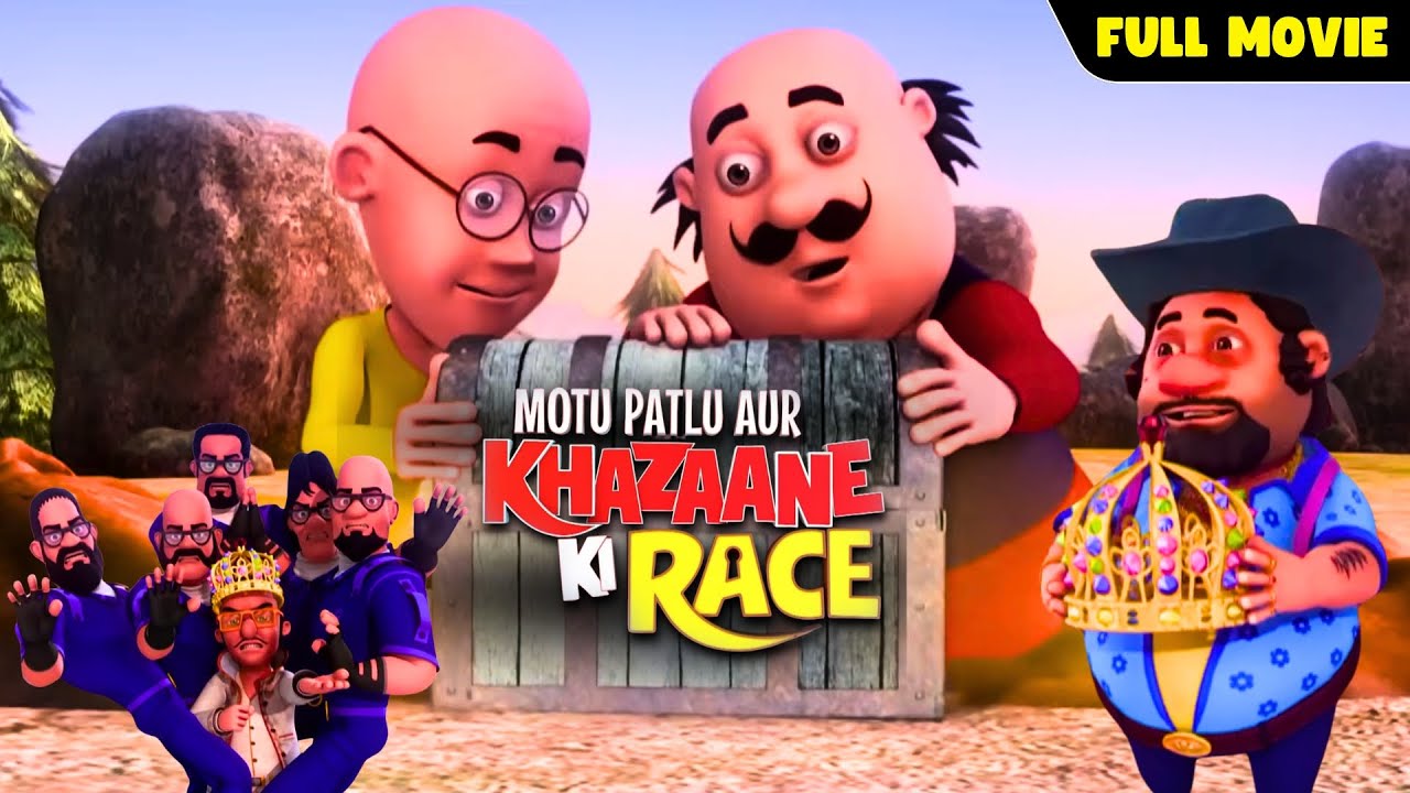 Motu Patlu और Chingum का धमाकेदार Treasure Chase | Motu Patlu Aur Khazaane Ki Race | Full Movie