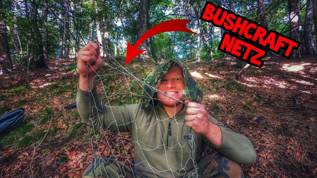 Tarnnetz selbst herstellen | Survivalhack | Bushcraft Survival &Ouml;sterreich
