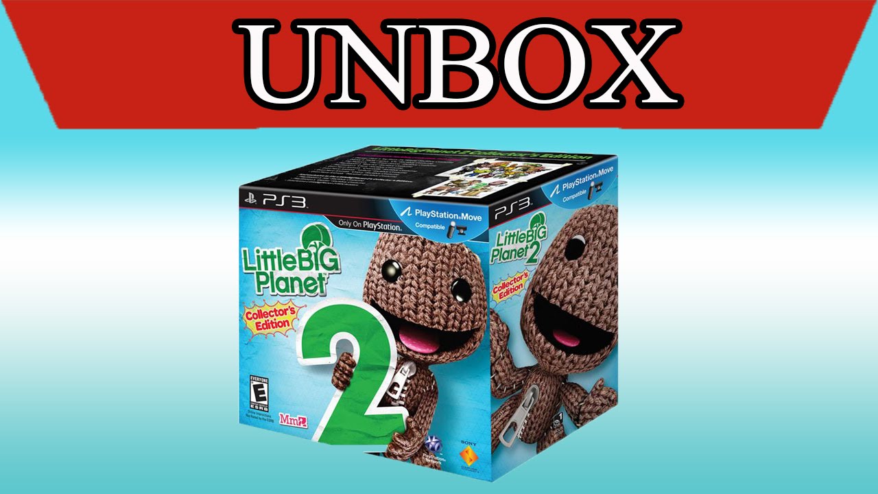 Unbox [PT-BR] - LittleBigPlanet 2 Collector's Edition
