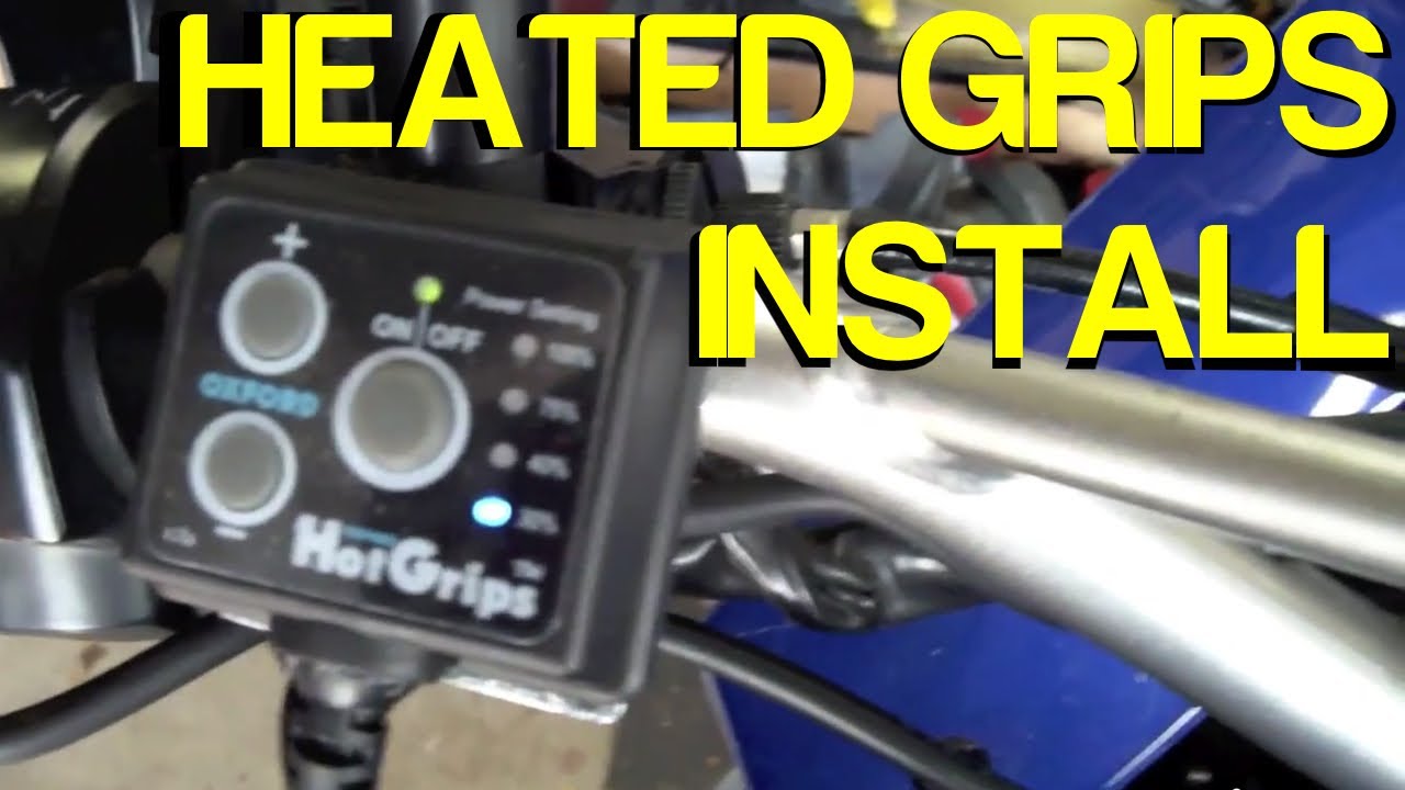 KLR Mods - Heated Grips Installation