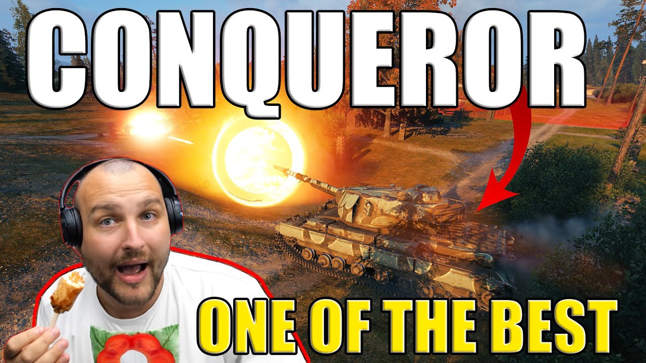 Battle For Life With CONQUEROR: One Of The Best Tier IX Heavies In World of Tanks!