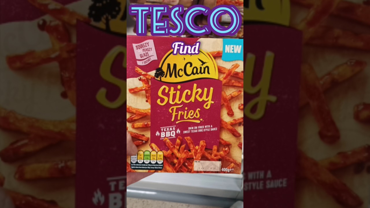 Sticky Fries #find #snacks #viral #food #tasty #shopping #new #uk #bbq #sticky #tesco #fries #texas