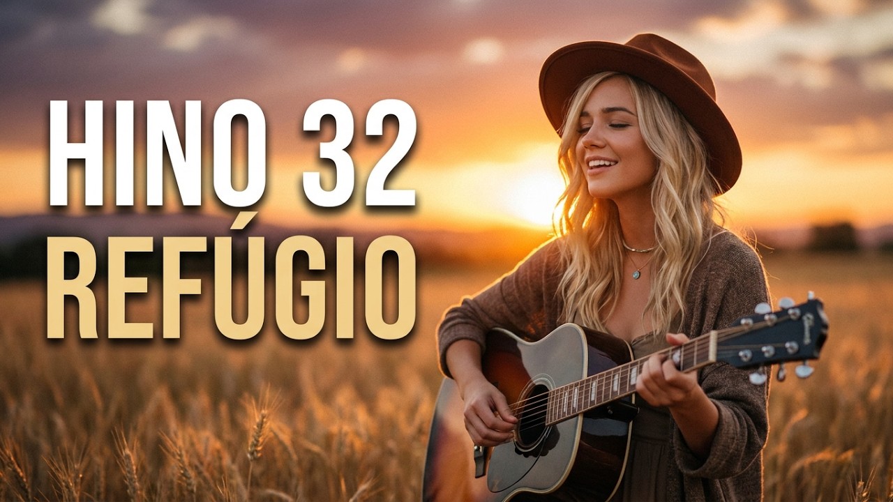 Hino 32 – Eu me escondo em Ti | Hinário 5 CCB | Louvor de Refúgio e Proteção