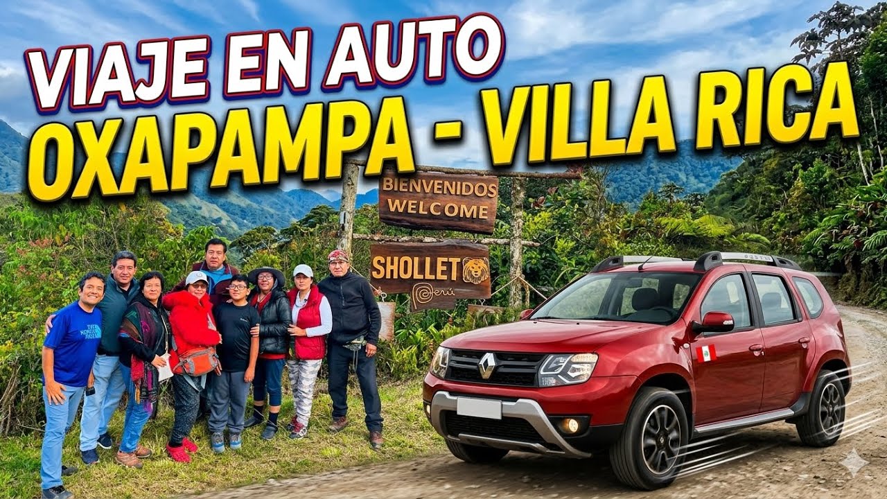 Manejando por la carretera Oxapampa, Villa Rica, La Merced y Tarma 🇵🇪 