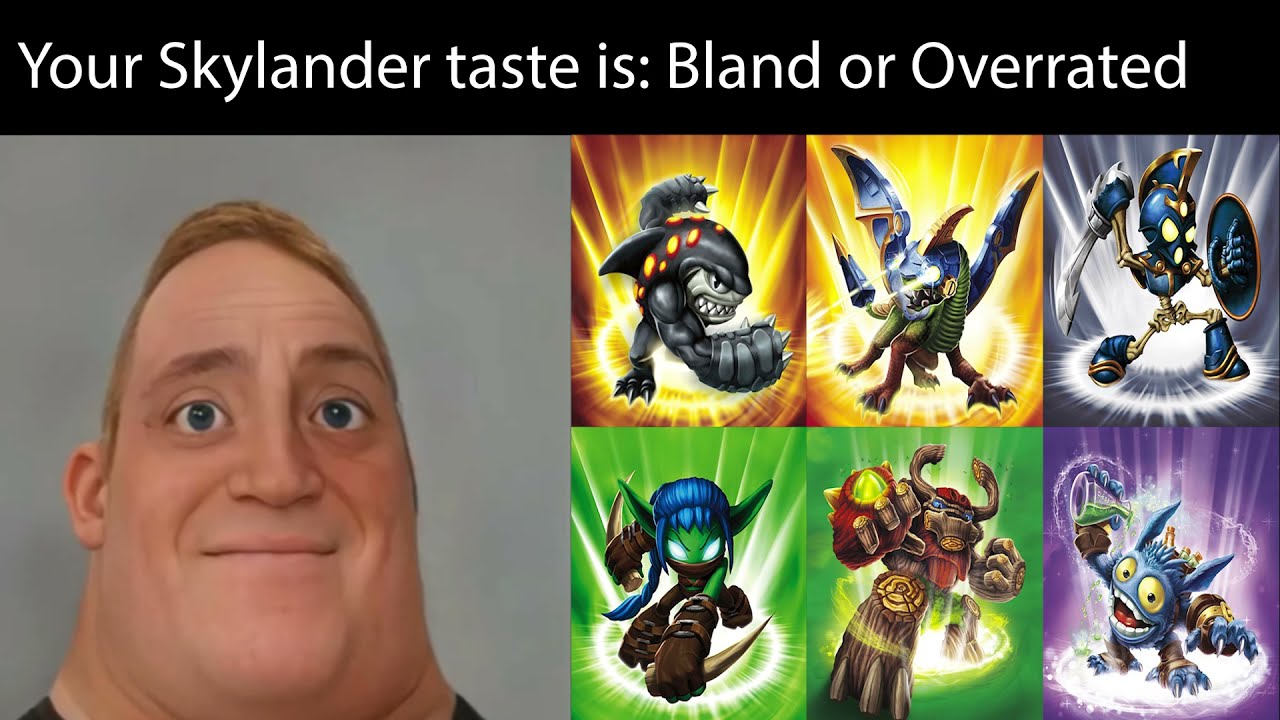 Mr Incredible Judges Your Skylander Taste