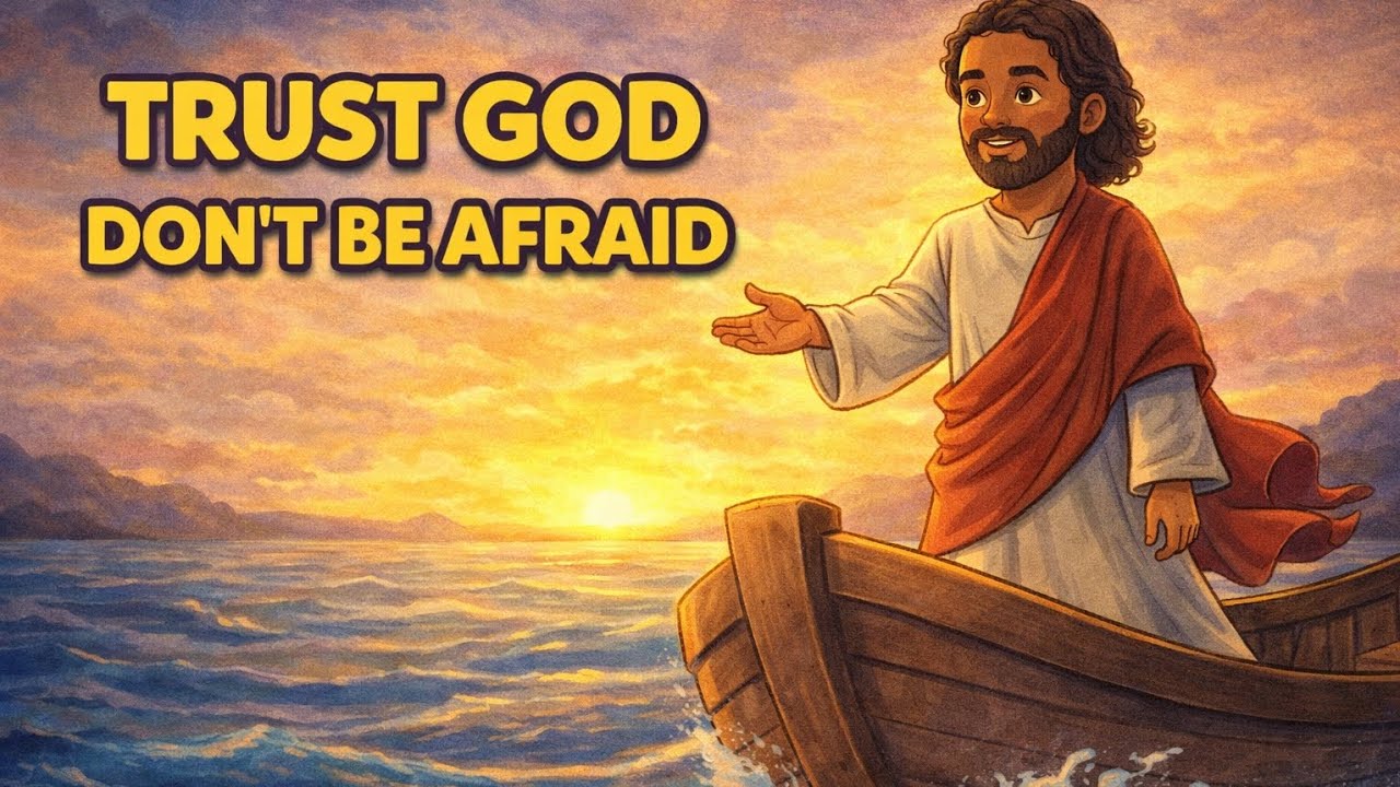 Jesus Calms the Storm | A Kids Bible Story About Trusting God