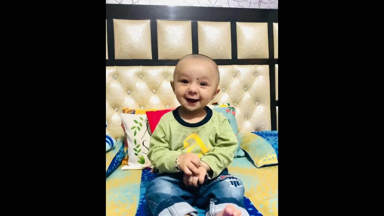 Vihanaa&rsquo;s new activities ||Her fun and enjoyment ||trying to speek ||Six months baby development ||