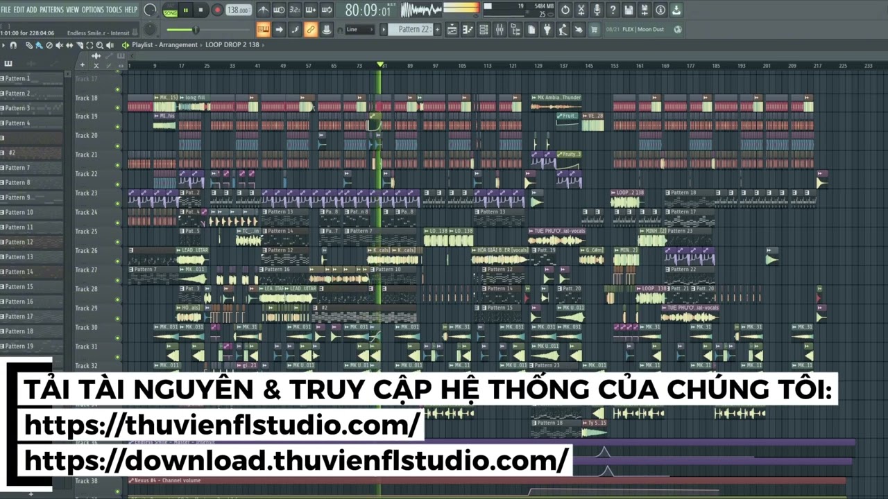Share Full Project 4 in 1 Việt Mix | Thư Viện FL Studio