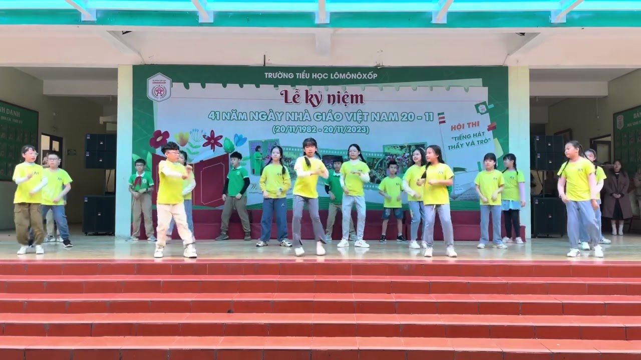 Nhảy What’s makes you beautiful lớp 5A4