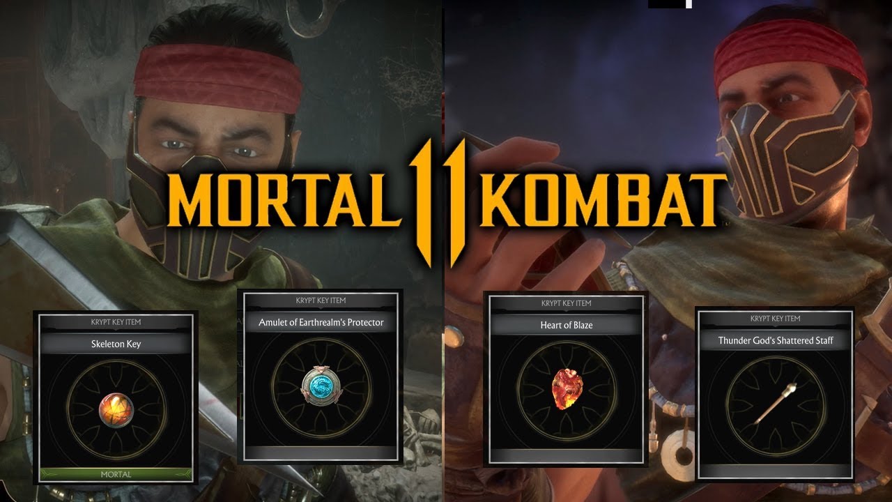 Mortal Kombat 11 Krypt -  All Key Items & Locations - Part 1