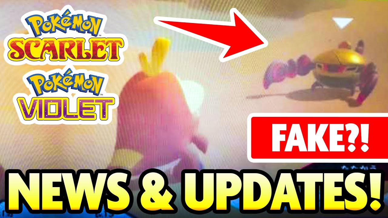 The BEST (Fake) LEAK WE'VE SEEN?! News and Updates for Pokemon Scarlet and Pokemon Violet!