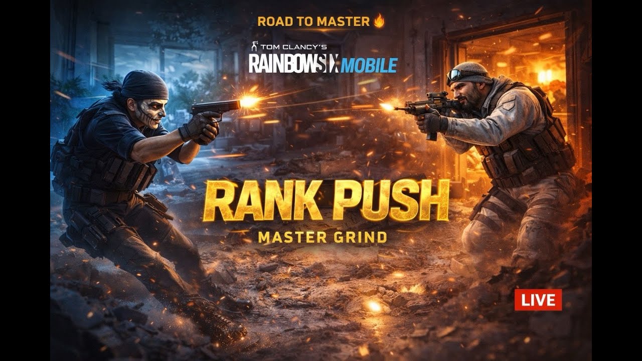 ROAD TO MASTER 🏆 | R6 Mobile Ranked Push Live