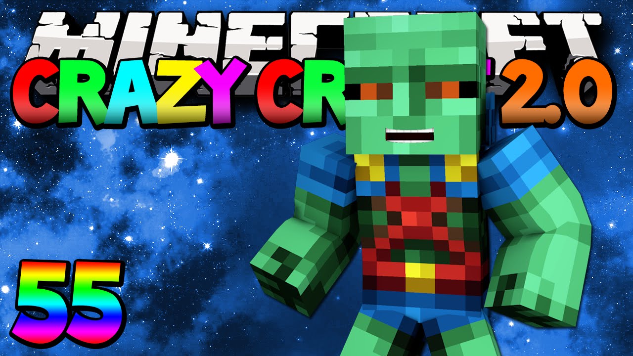 Minecraft Mods Crazy Craft 2.0 "Martian Manhunter???" Modded Survival #55 w/Lachlan