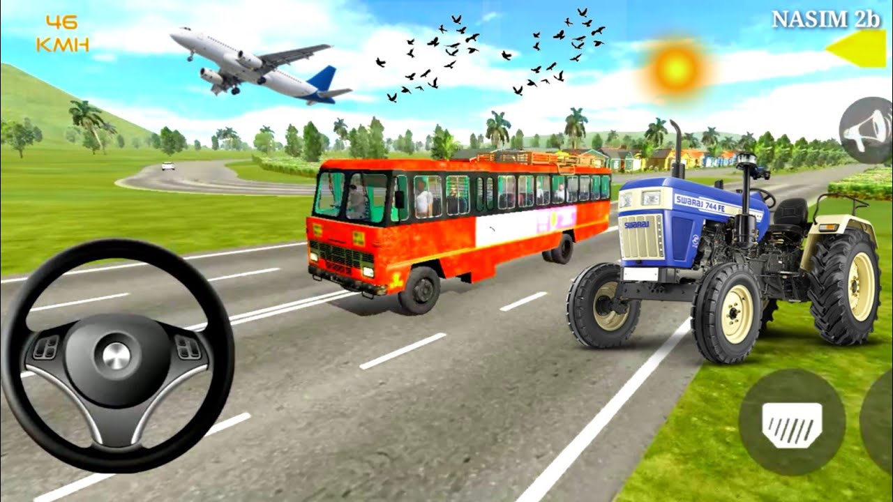 Indian Sleeper Bus Simulator Bus GamesIndian Bus Game - 3D Games - Android Gameplay #720
