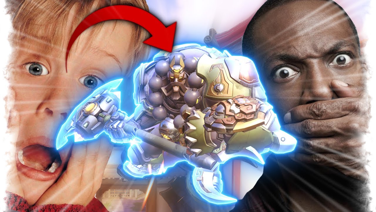 Super Rare Once in Life Reinhardt Charge! | Overwatch Best and Funny Moments - Ep.60
