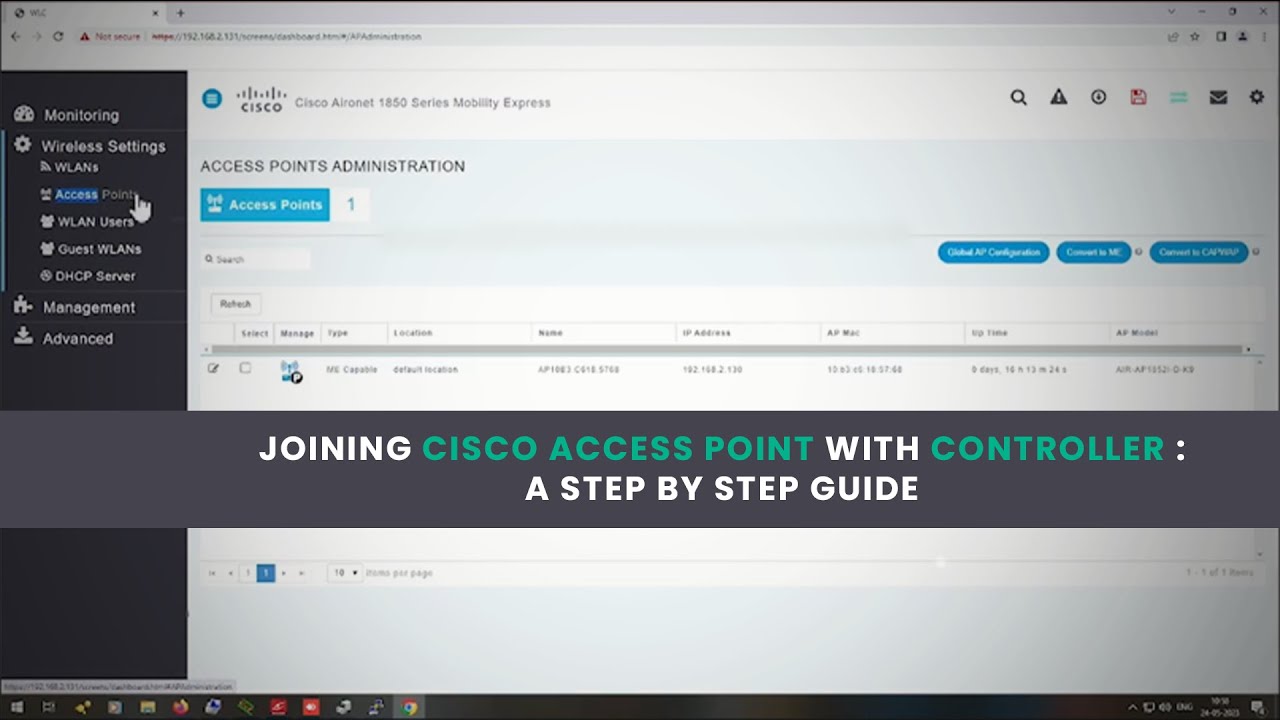 Joining Cisco Access Point to Controller || AP Joining With WLC || Step By Step Guide || Tac24