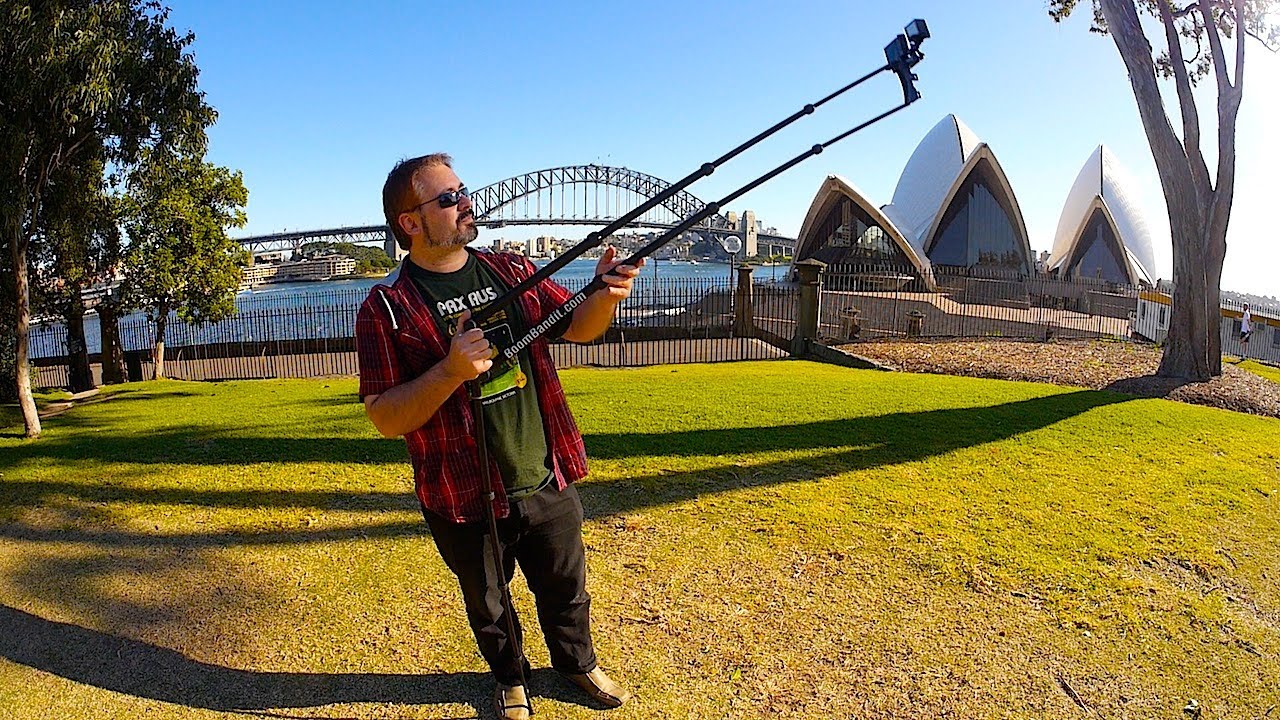 Camera Jib Crane for GoPro, iPhone & Pocket Cam's - BoomBandit Review