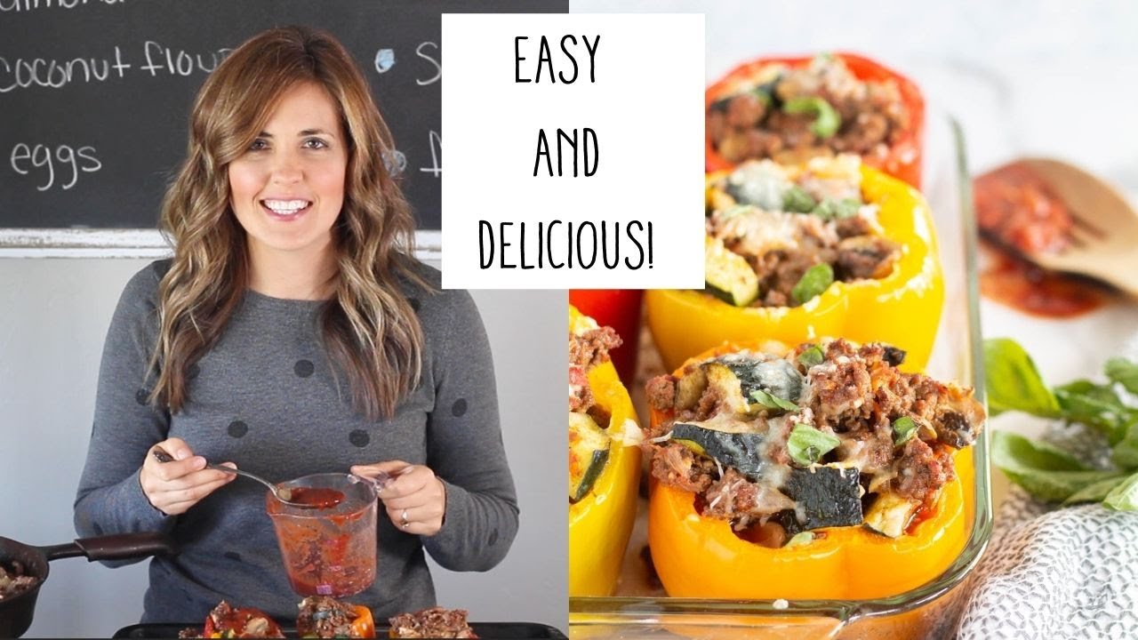 Whole30 Stuffed Peppers