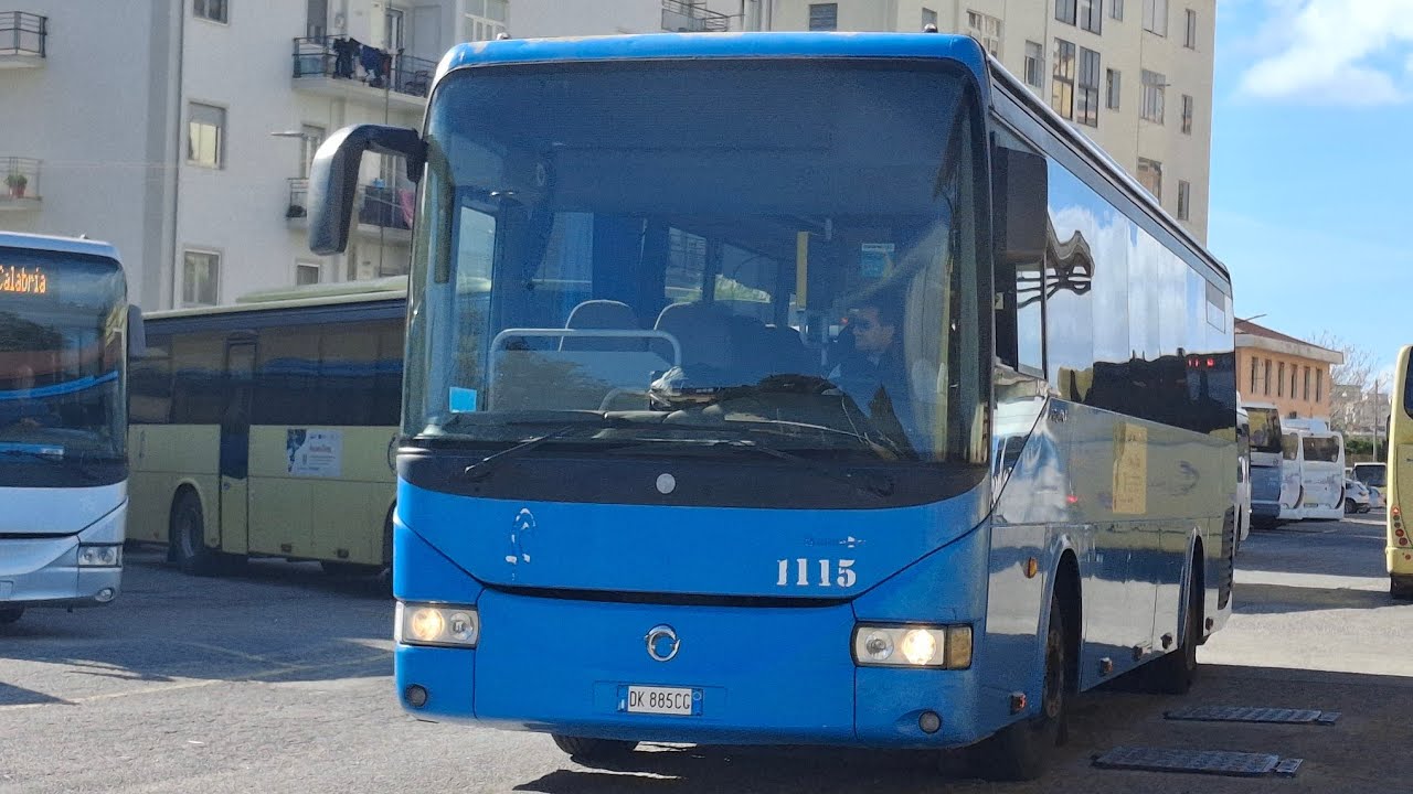 Salita San Floro/Torre del duca con l'irisbus arway 12m delle FdC matricola 1115 💙