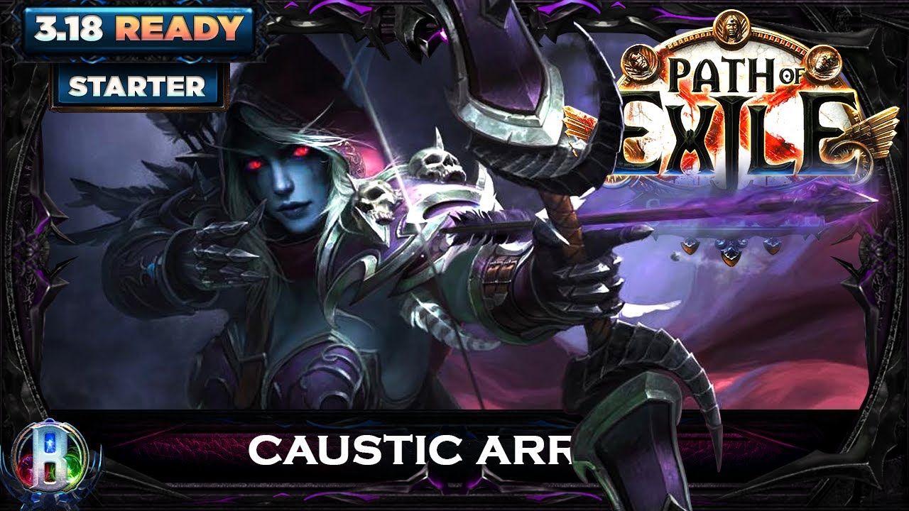 Path Of Exile 3.18: CAUSTIC ARROW OCCULTIST - POE SENTINEL - POE BUILDS