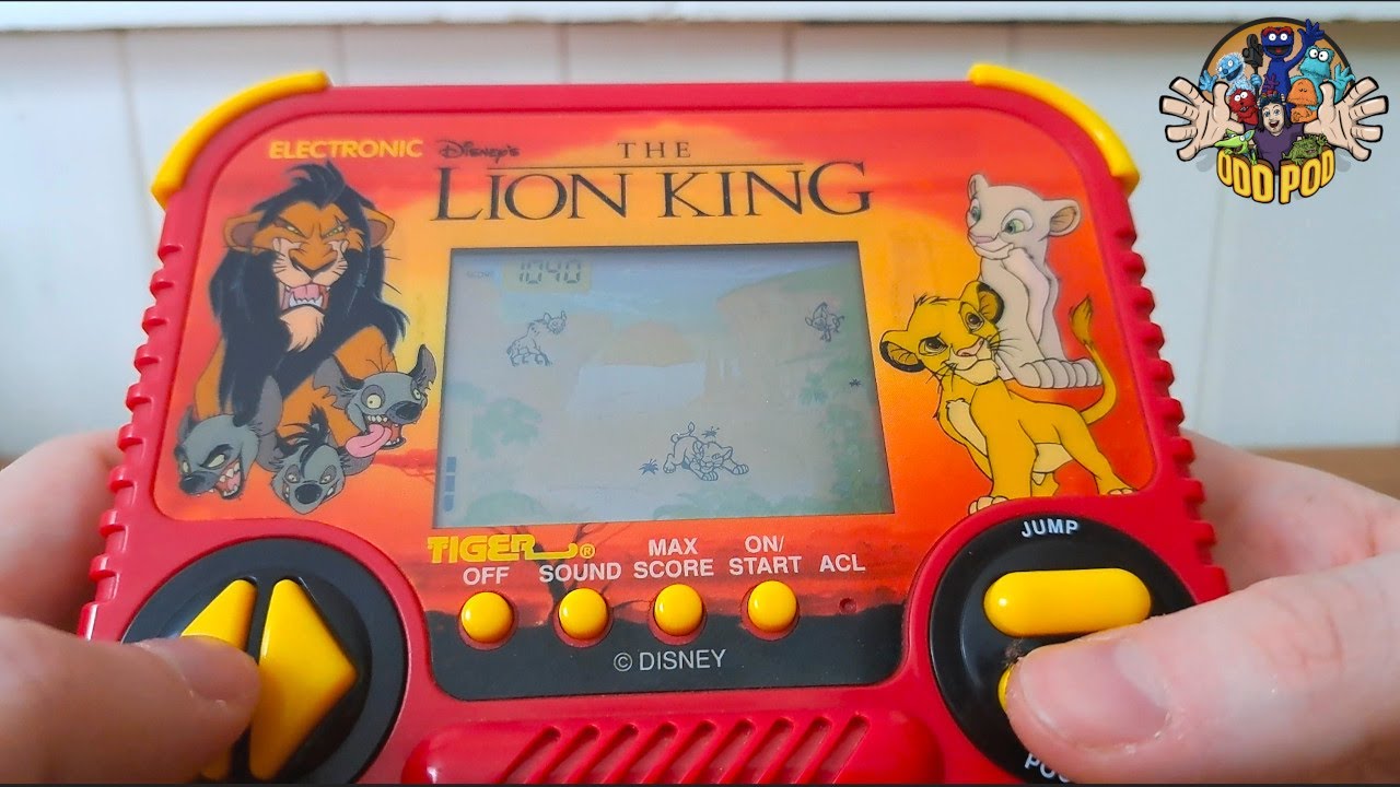 Портативная электронная консоль Tiger Electronics от The Lion King | Odd Pod