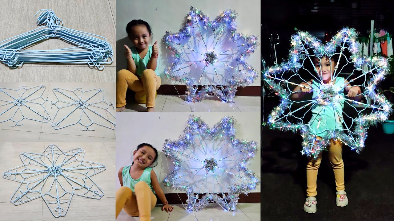 HANGER LANTERN | DIY PAROL USING HANGER