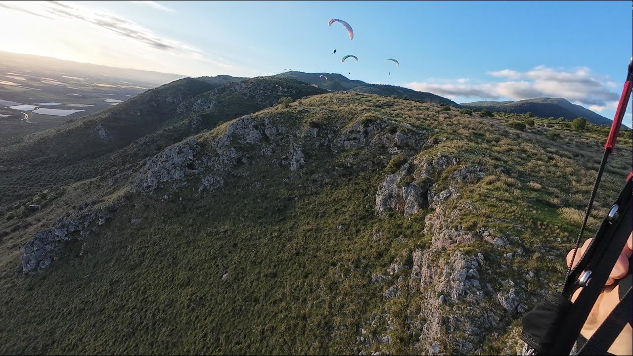 Paragliding 6.5.2025 - romantické svahování při západu slunce