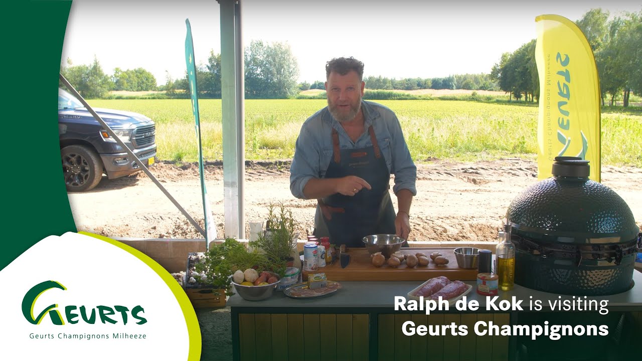Ralph de Kok is visiting Geurts Champignons