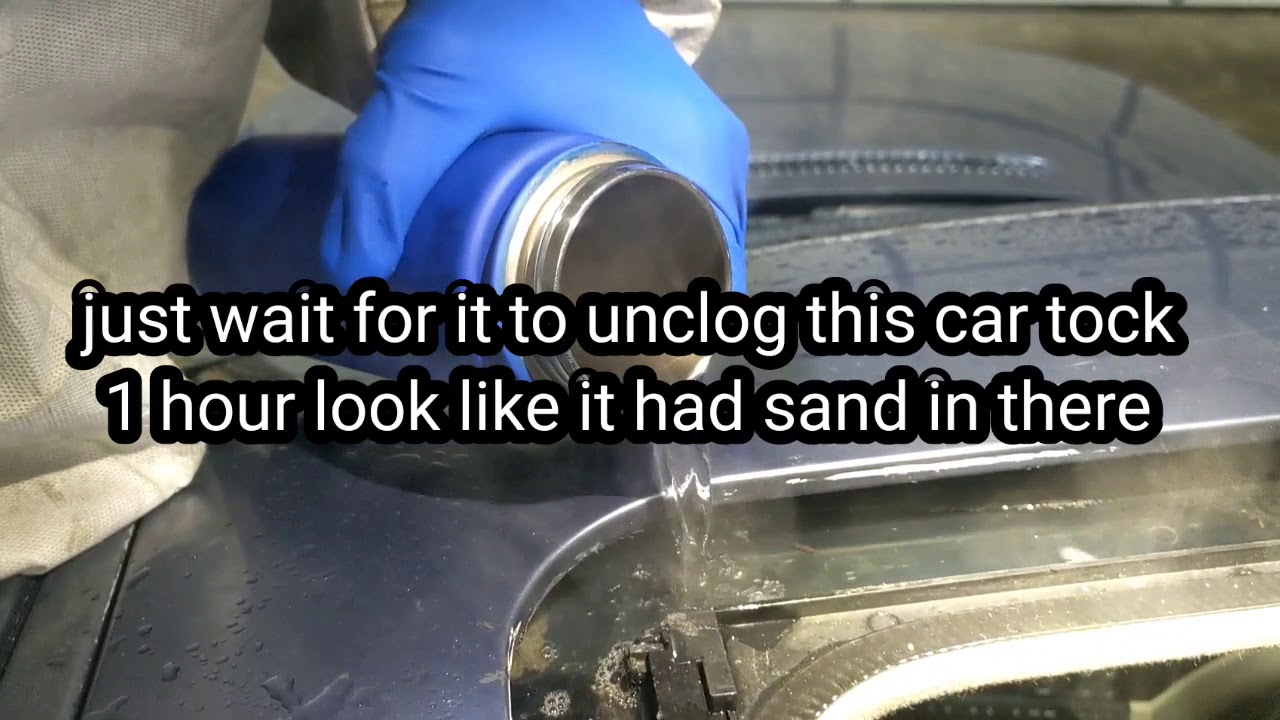 How To Unclog Sunroof Drain