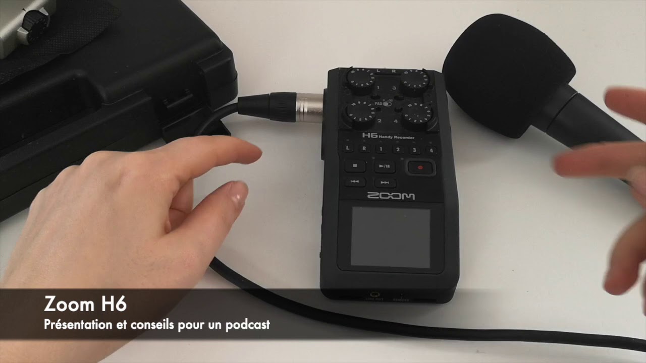 Comment utiliser le Zoom H6 pour un podcast ?