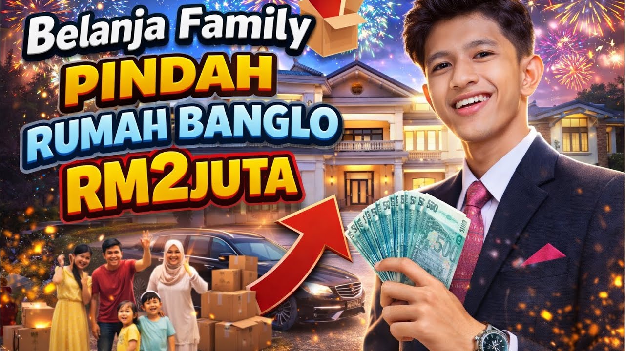 Pindah Rumah Banglo RM2Juta !! Rezeki Awal Tahun 