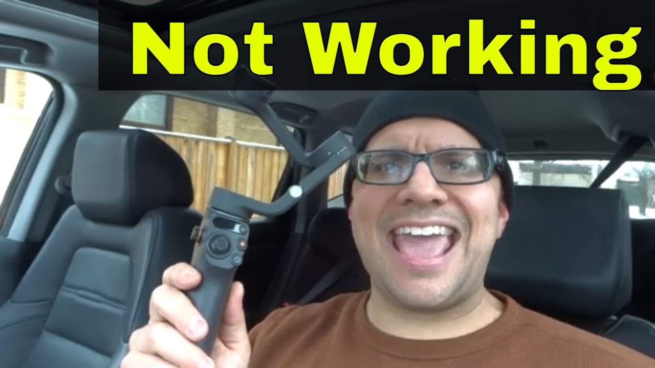 Osmo Mobile 6 Not Working Properly-How To Fix It Easily-Step By Step