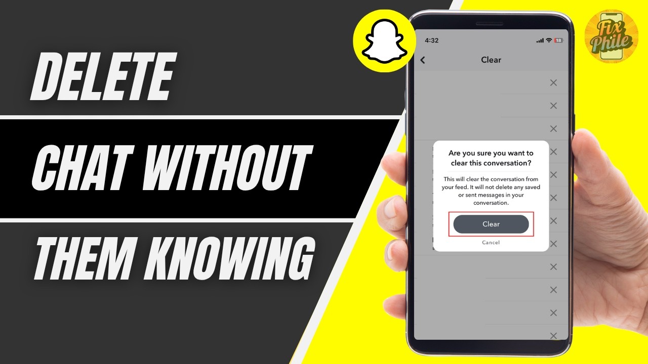 How To Delete Chat on Snapchat Without Them Knowing (2026)