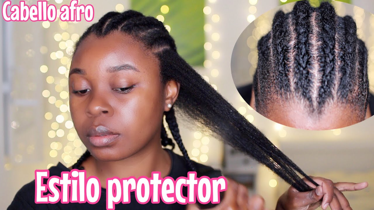 ESTILOS PROTECTORES PARA CABELLO EN TRANSICIÓN || ESTILOS PROTECTORES PARA CABELLO AFRO || RIHANEL