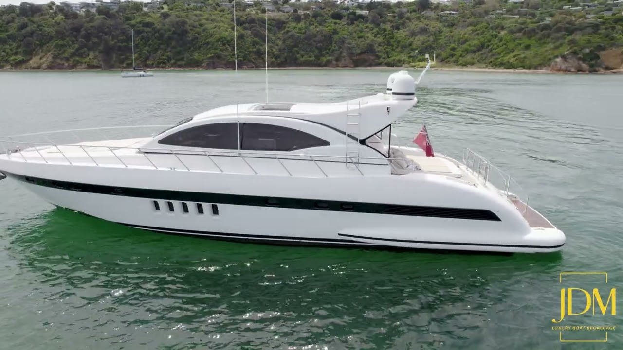 2002 Mangusta 72 Open - JDM Luxury Boat Brokerage
