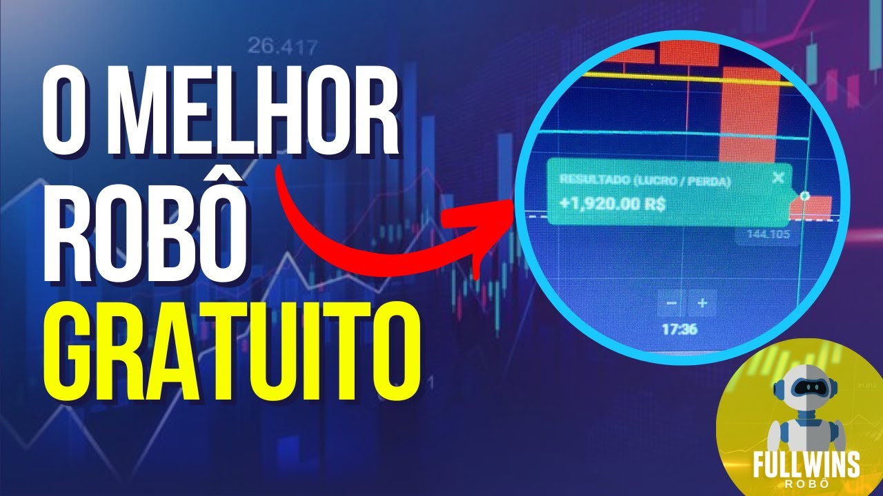 Melhor Rob&ocirc; de Op&ccedil;&otilde;es Bin&aacute;rias do Mercado Sem Gale - DE GRA&Ccedil;A
