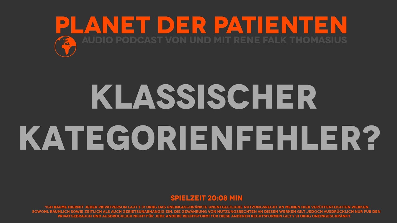 KLASSISCHER KATEGORIEFEHLER!?