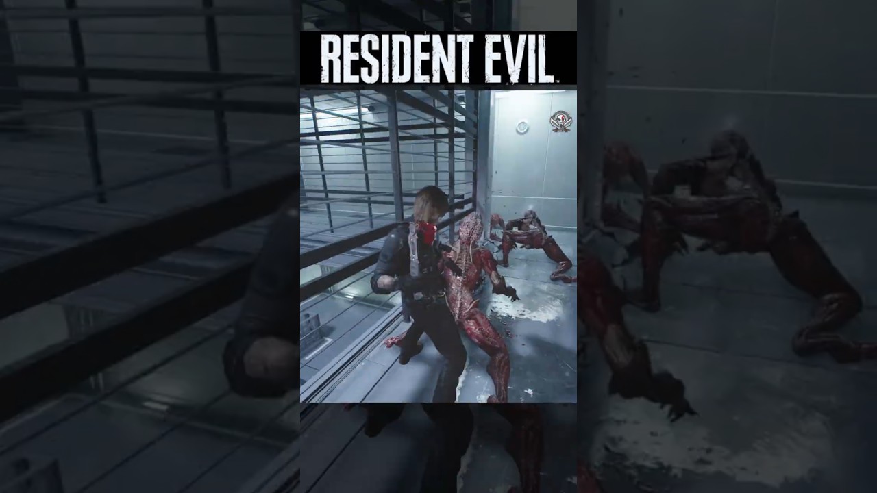 I realized you could do this after 30 hours #shorts #residentevilrequiem