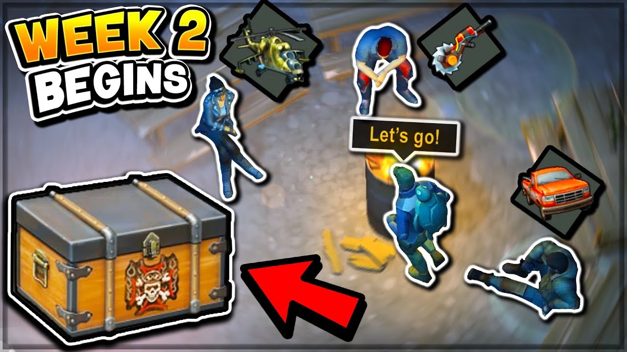 WEEK 2 BEGINS + *NEW* CRATE (I hired ALL mercenaries and this happened...) - Last Day on Earth