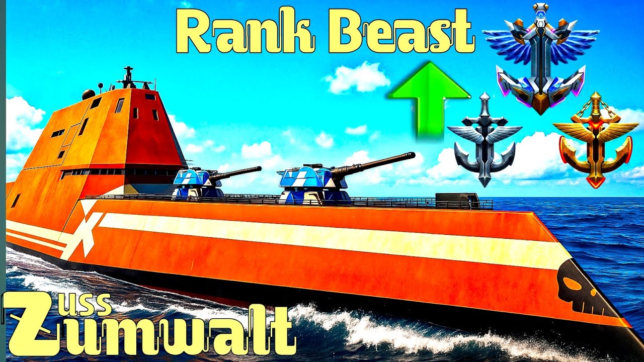 How ⏫Ranked Up Fast With Zummy! OP Build For Fast XP & Wins - Modern Warships!