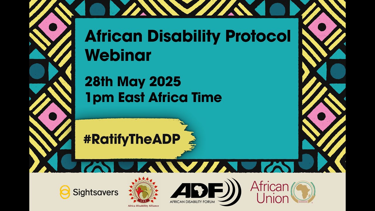 African Disability Protocol Webinar 2025