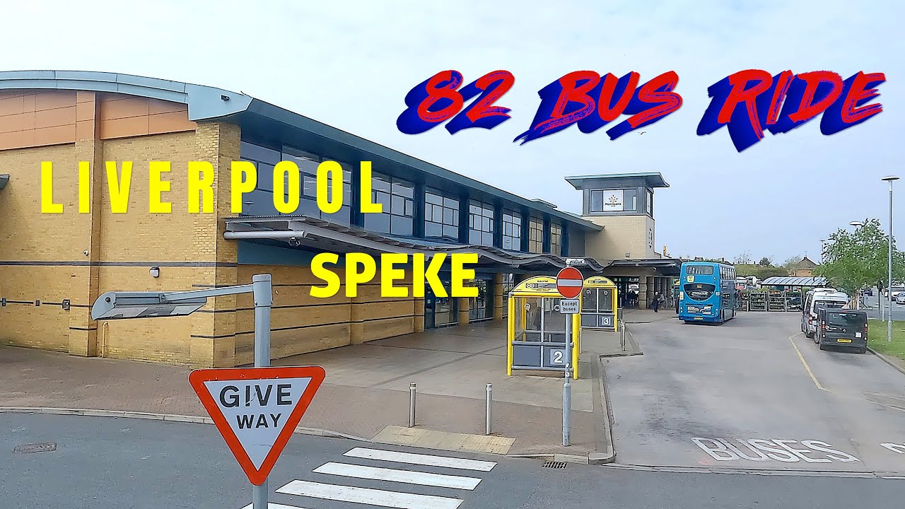 Liverpool. Bus Ride 🚌 Route 82 - Full Bus Journey / Paradise Street Station - Morrisons in Speke 📽