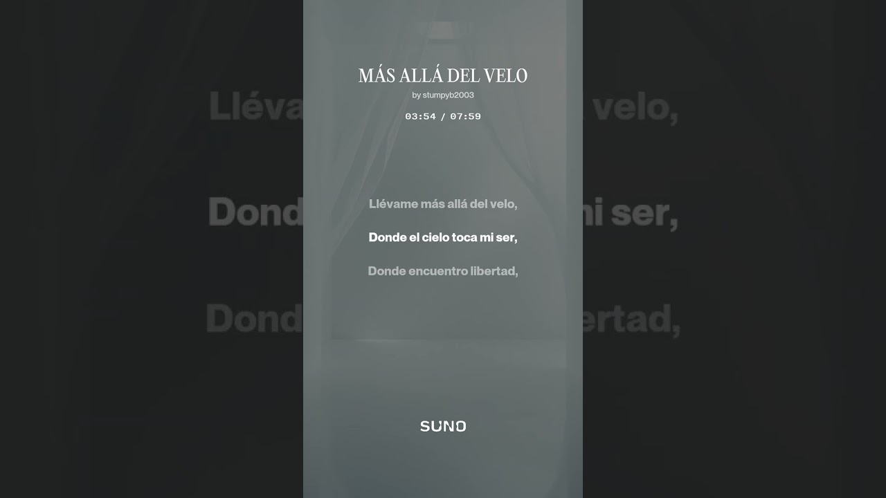 MÁS ALLÁ DEL VELO (Beyond The Veil)