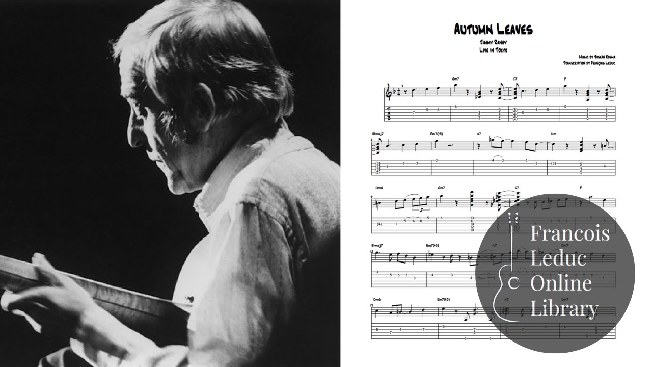 Autumn Leaves - Jimmy Raney (Transcription)