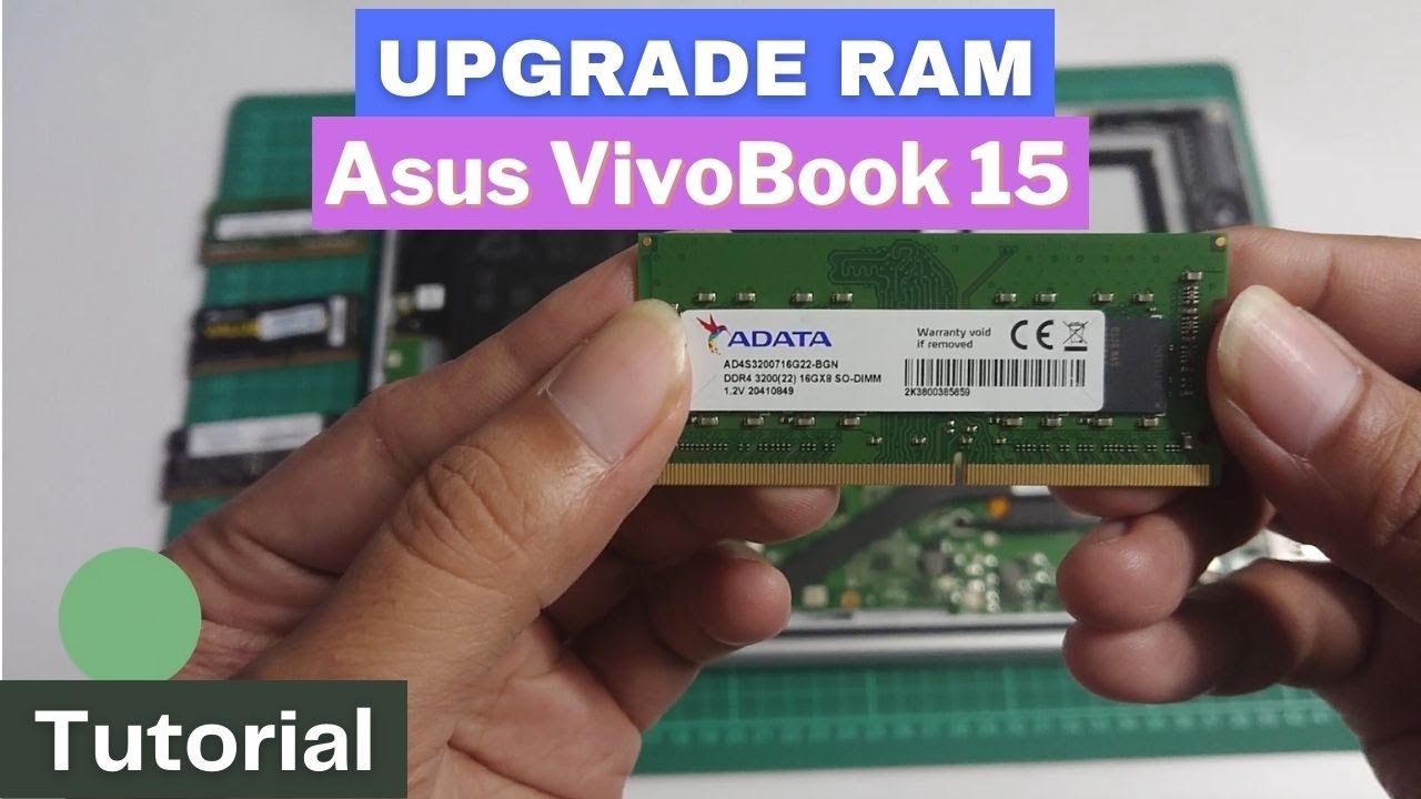 Руководство по обновлению оперативной памяти | Память Asus VivoBook 15 OLED — Как обновить операт...