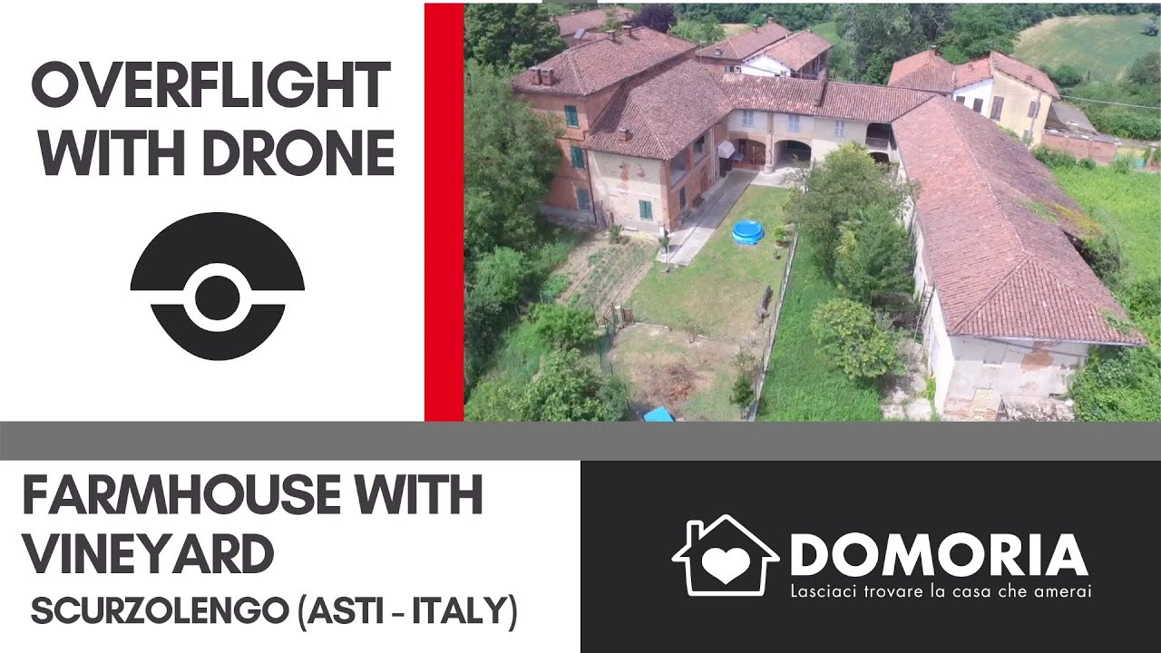 OVERFLIGHT WITH DRONE - ASTI (ITALY)