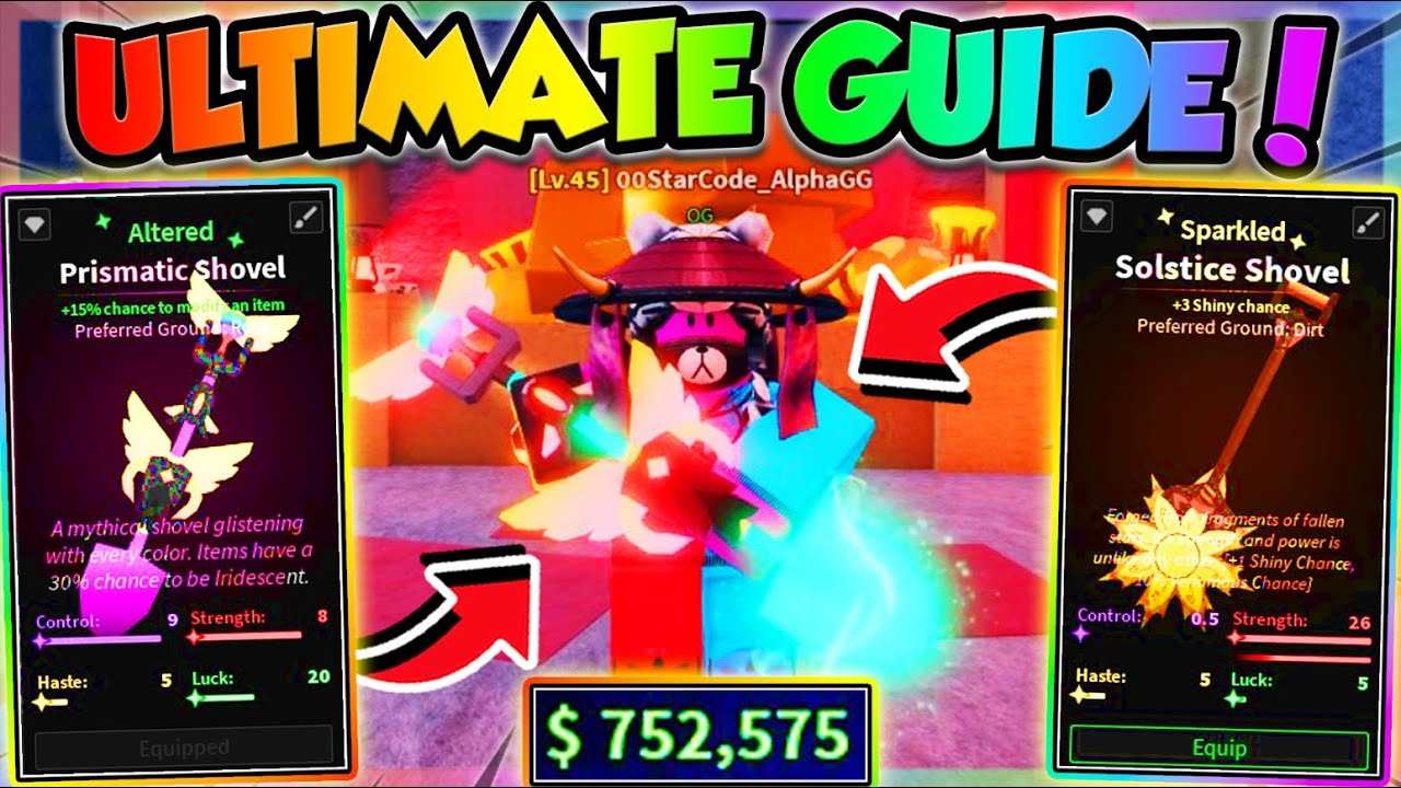*ULTIMATE GUIDE* to DIG!! (Shovels, Charms, Quests, Bosses)