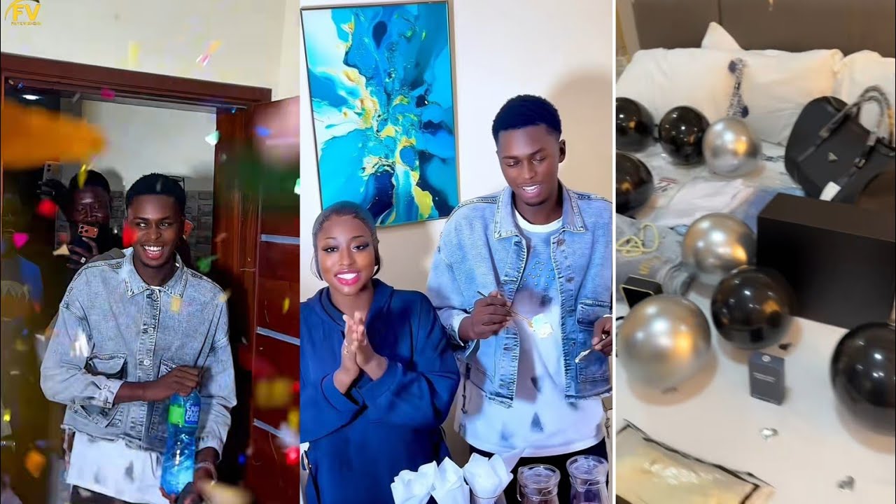 Anniversaire surprise de Maya Kama pour son mari Ndiaye Lô
